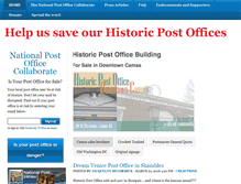 Tablet Screenshot of nationalpostofficecollaborate.com